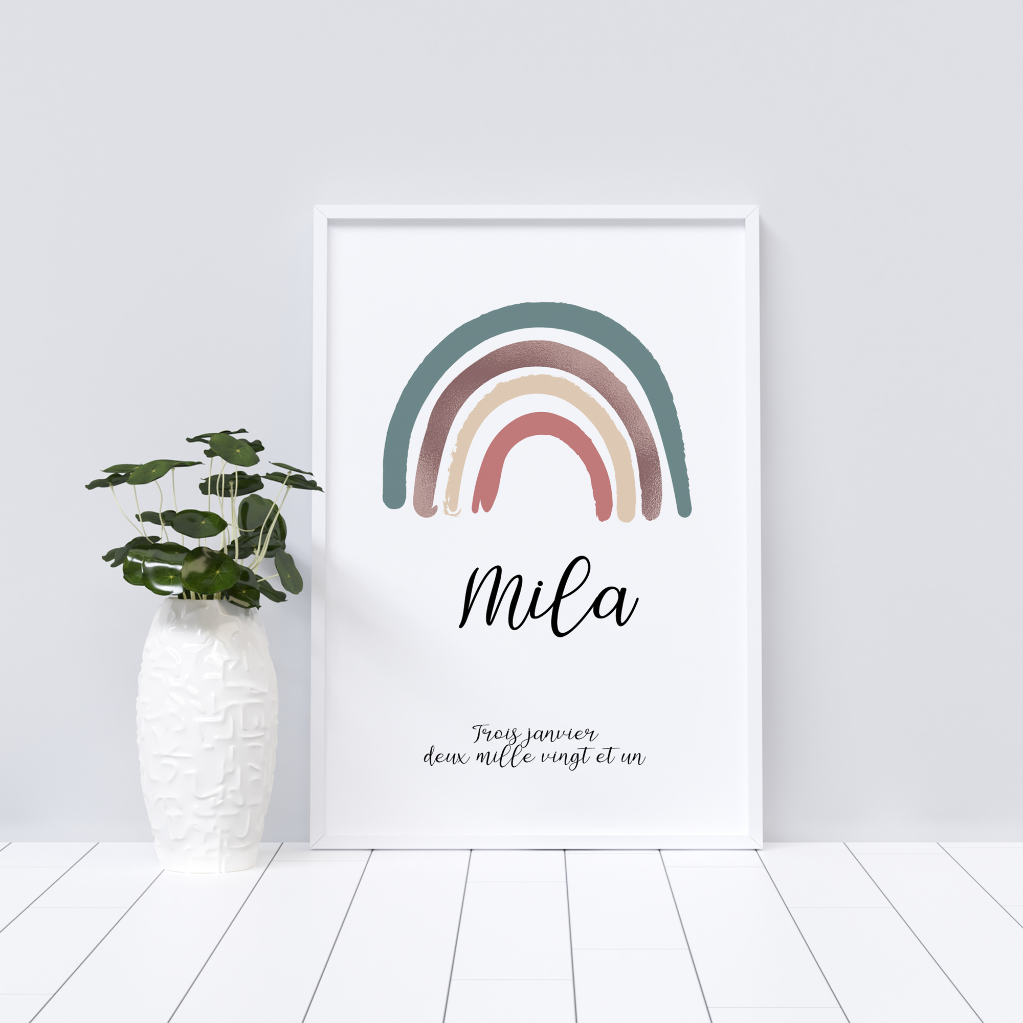 Affiche Mila Affiche Arc-en-ciel