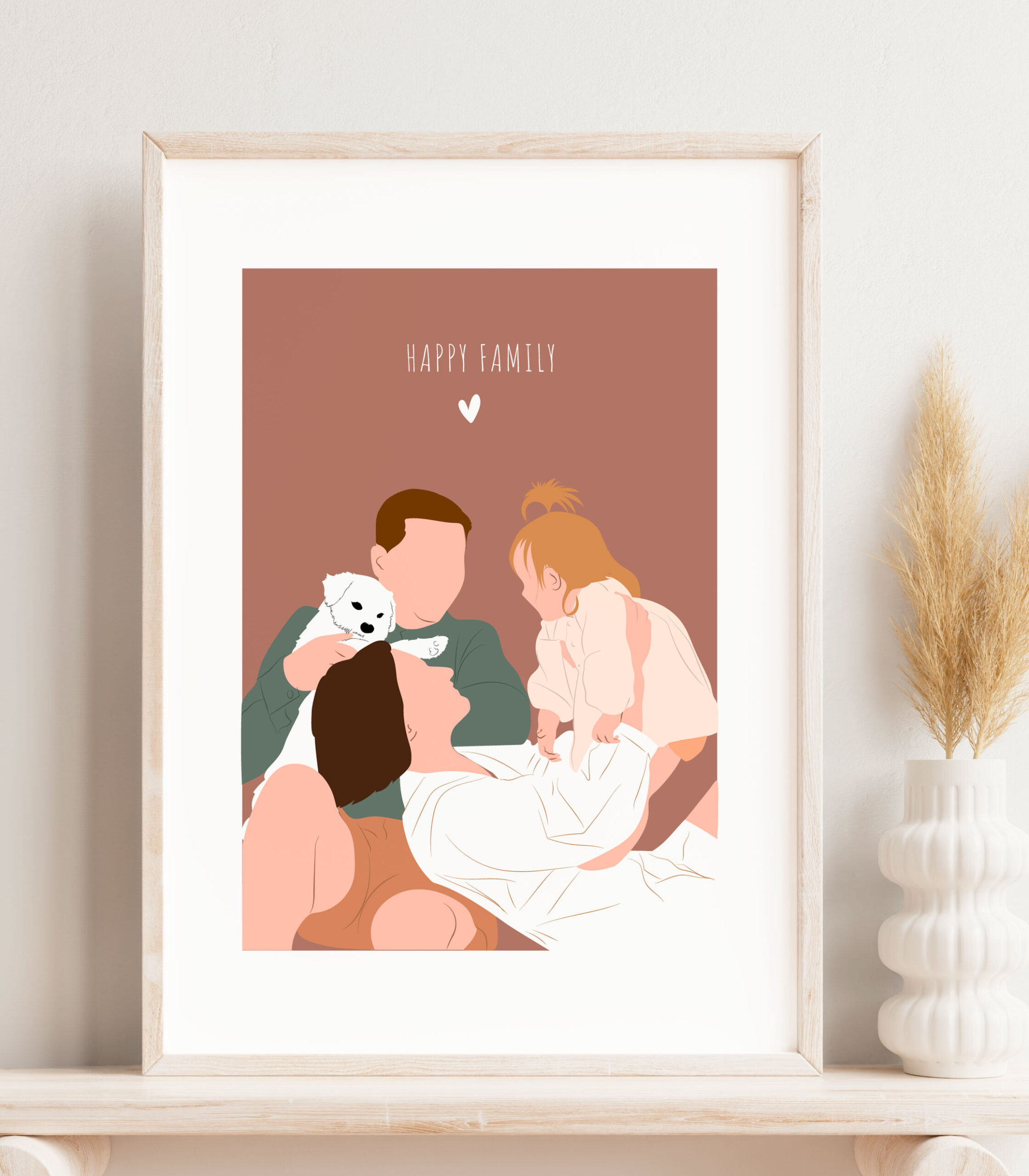 Illustration famille