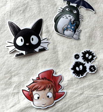 stickers Ghibli